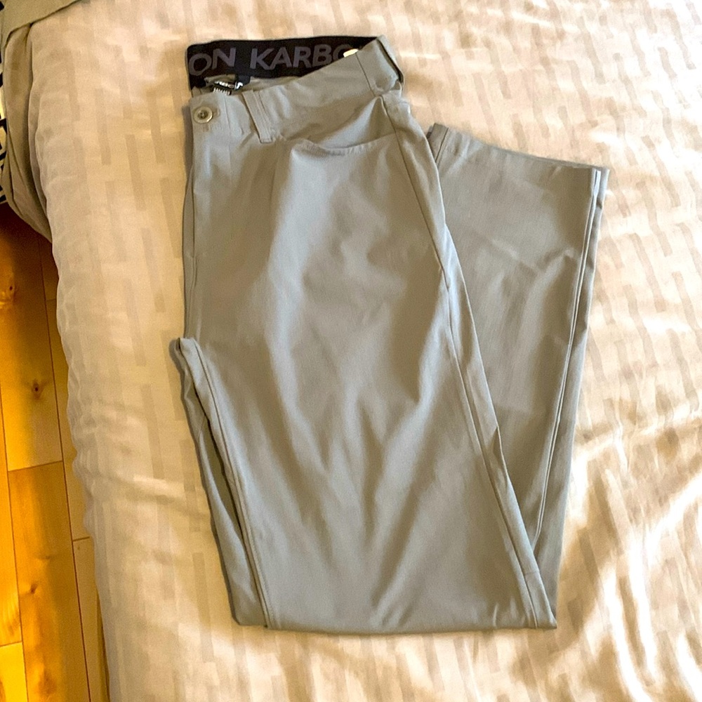 Karbon grey pants new no tags 34x 32